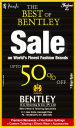 Bentley - Upto 50% off