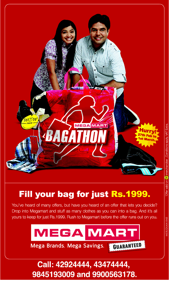 Mega Mart - Bagathon SALE