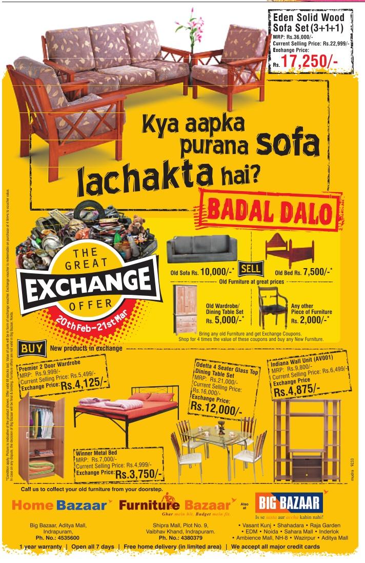 Big Bazaar - Exchange Offers