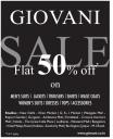 Giovani - Flat 50% off