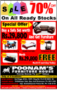 Poonam’s Furniture House - Upto 70% off