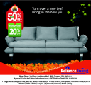 Reliance Living - Upto 50% off on furniture