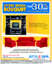 StyleSpa - Living Room Bouquet