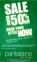 Pantaloons - Upto 50% off