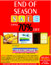 Welhome - End of Season Sale