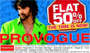 Provogue - Flat 50% off