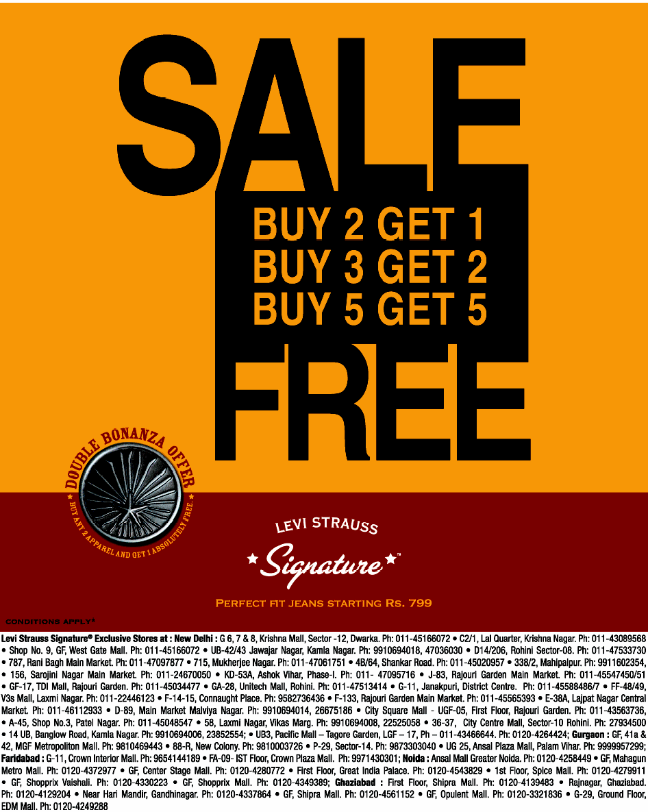 Levi Strauss Signature - SALE / New Delhi | SaleRaja