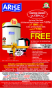 Arise Electric Geyser - Garama Garam Offer