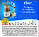 Oster Home Appliances - Launch Offer