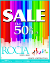 Rocia - Flat 50% off