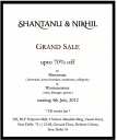 Shantanu & Nikhil - Upto 70% Off