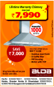 Alda Chimneys - Save Rs.7000/-