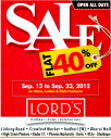 Lord’s Footwear - Flat 40% off