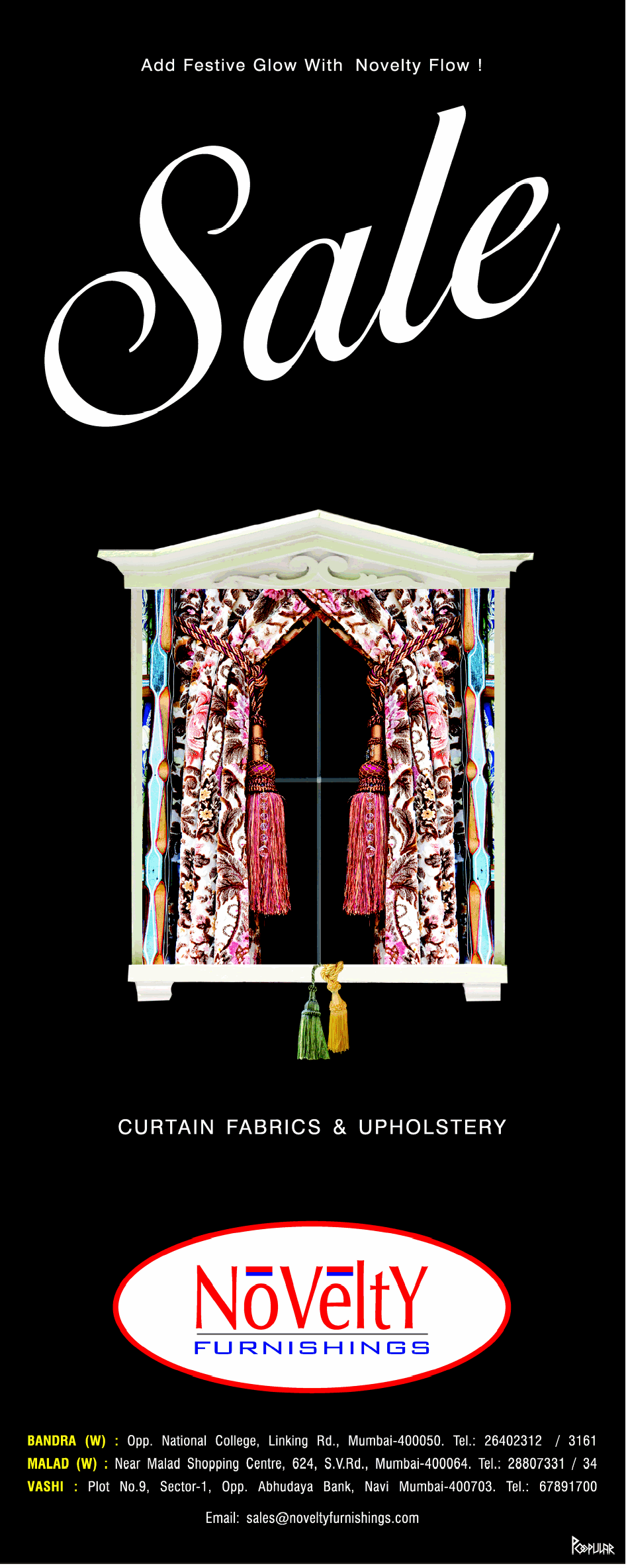 Novelty Furnishings Sale / Mumbai SaleRaja