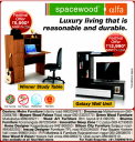 Spacewood Furniture - Festival Offer