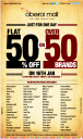 Oberoi Mall - Flat 50% Off