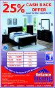 Reliance Living - Upto 25% Cashback Offer