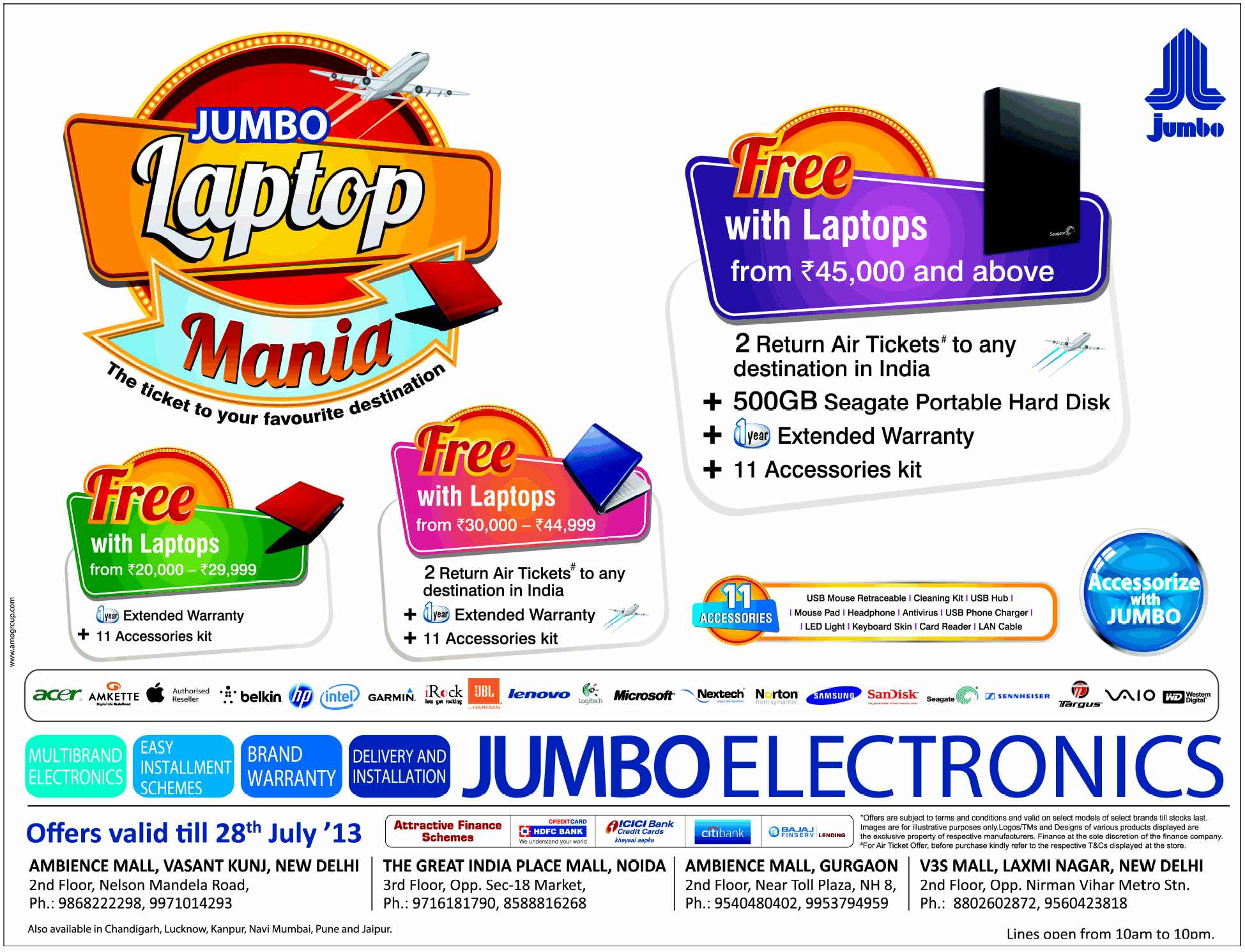 Jumbo Electronics Laptop Mania / New Delhi SaleRaja