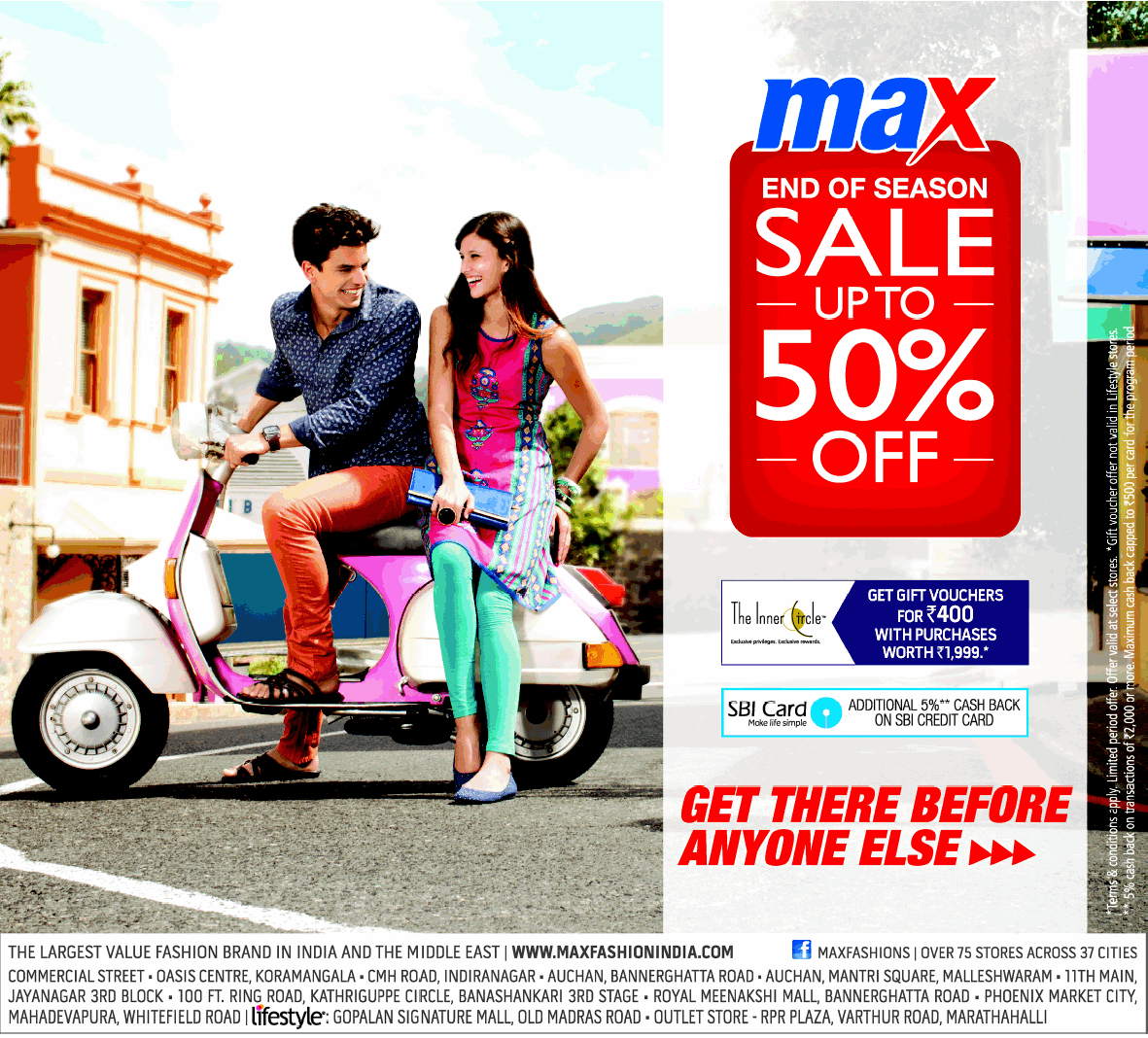 Max - End of Season Sale