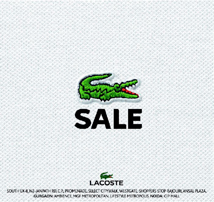 Lacoste Sale New Delhi SaleRaja