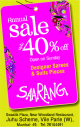 Saarang - Annual Sale