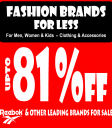 Fashion Brands for Less - Upto 81% off