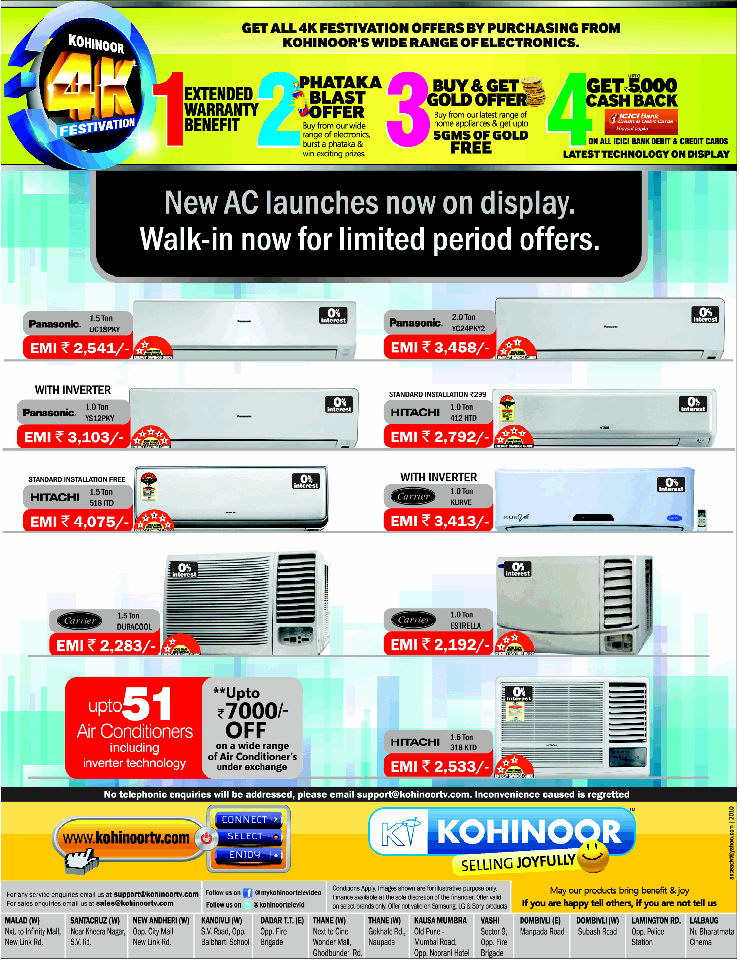 Kohinoor Air Conditioning Co Noida Photos at Ruth Bosse blog