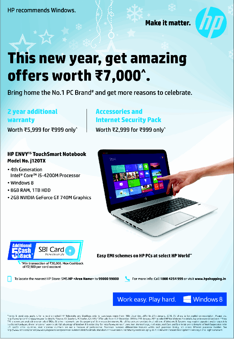 HP Laptop Exclusive Offers / Mumbai, New Delhi, Bangalore SaleRaja