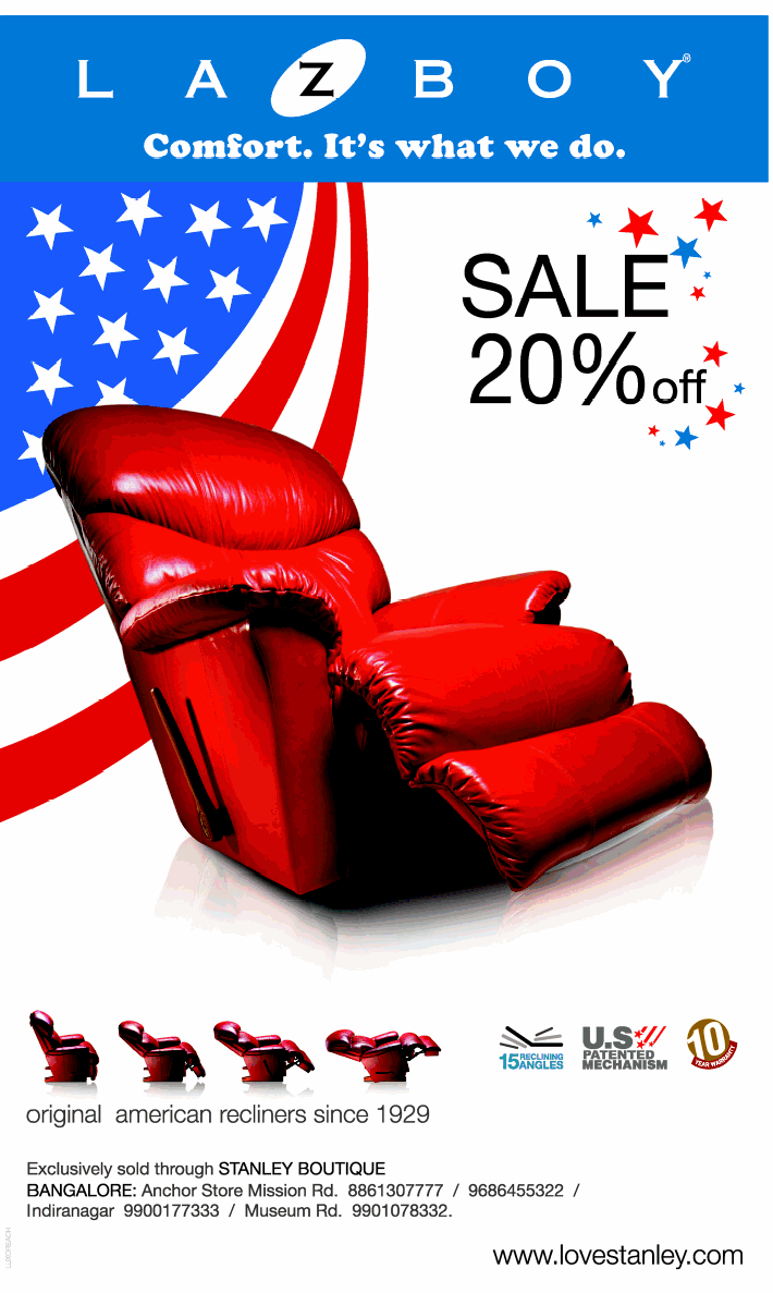 Lazboy 15 Off / Bangalore SaleRaja