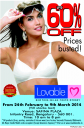 Lovable Bra - Upto 60% off