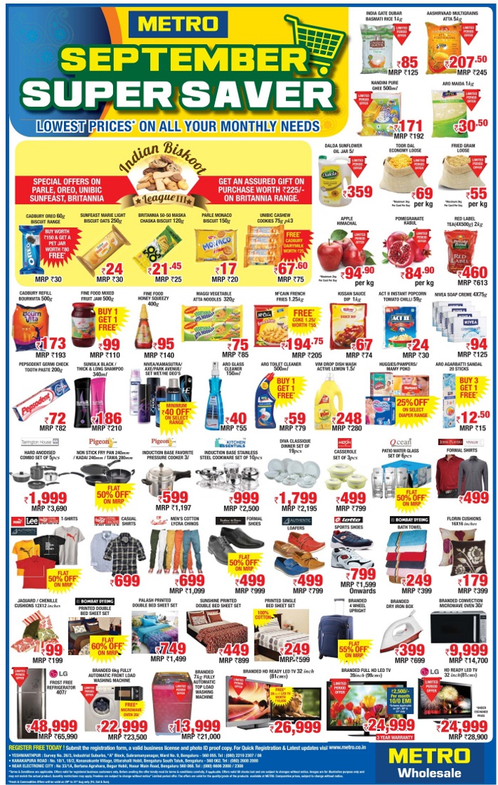 metro-wholesale-dussehra-offer-utsav-bangalore-saleraja