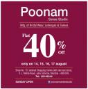 Poonam Saree Studio - Flat 40% Off