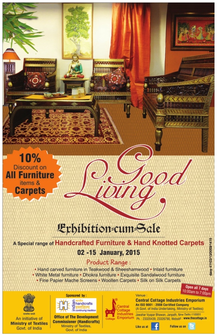 Central Cottage Industries Emporium Exhibition cum Sale / New Delhi