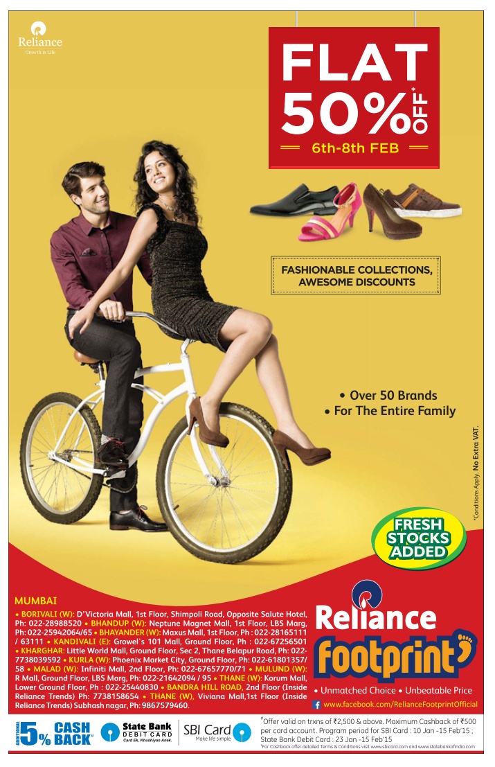 reliance footprint formal shoes