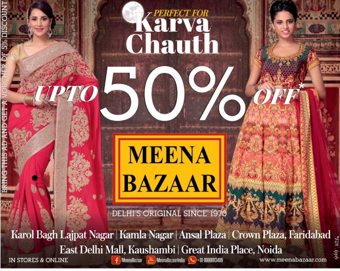 Meena Bazaar- Upto 50% Off / New Delhi | SaleRaja