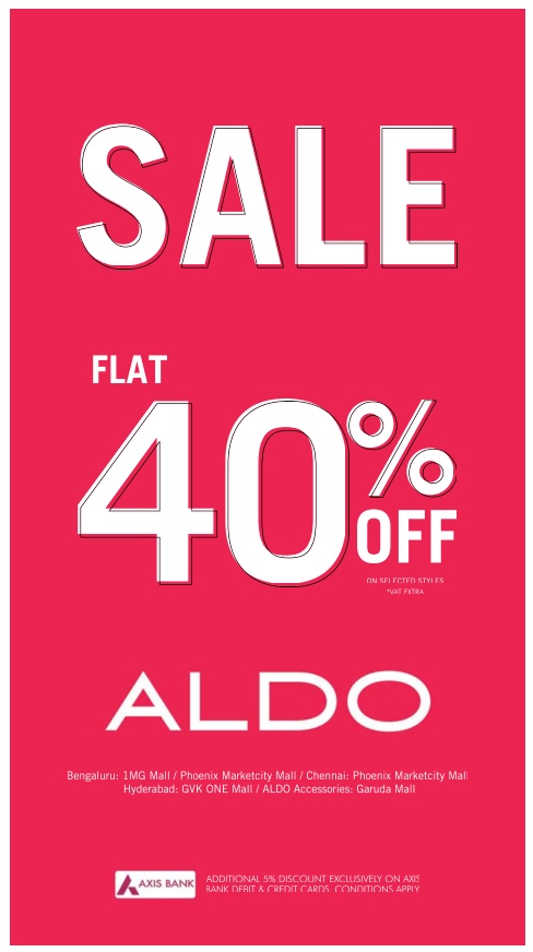 aldo 50 off