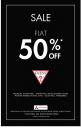 GUESS - Flat 50% off