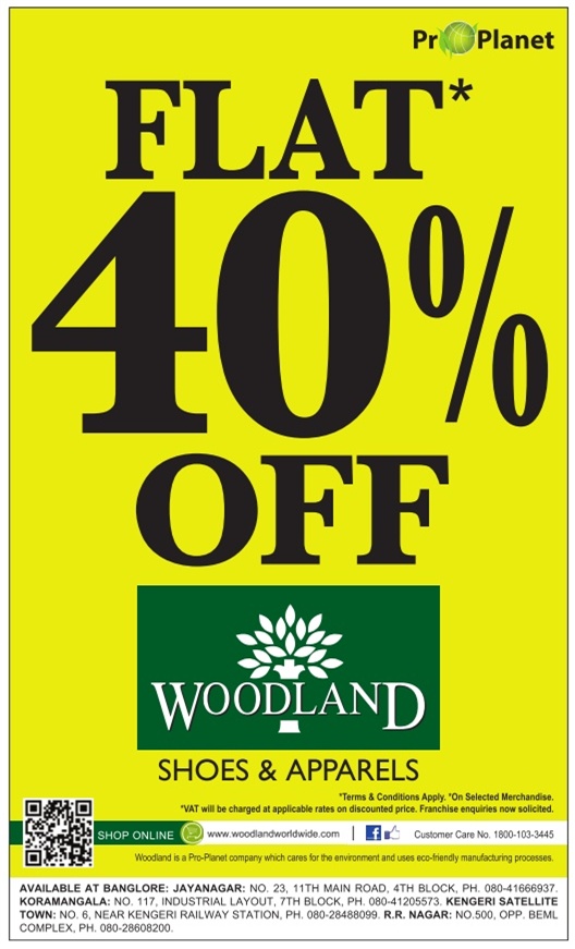 woodland flat 40 off