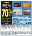 Surya Garments & Bedsheets - Sale