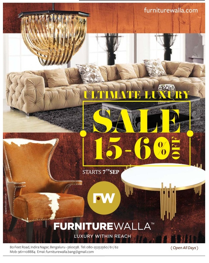 Furniturewalla Sale / Bangalore SaleRaja
