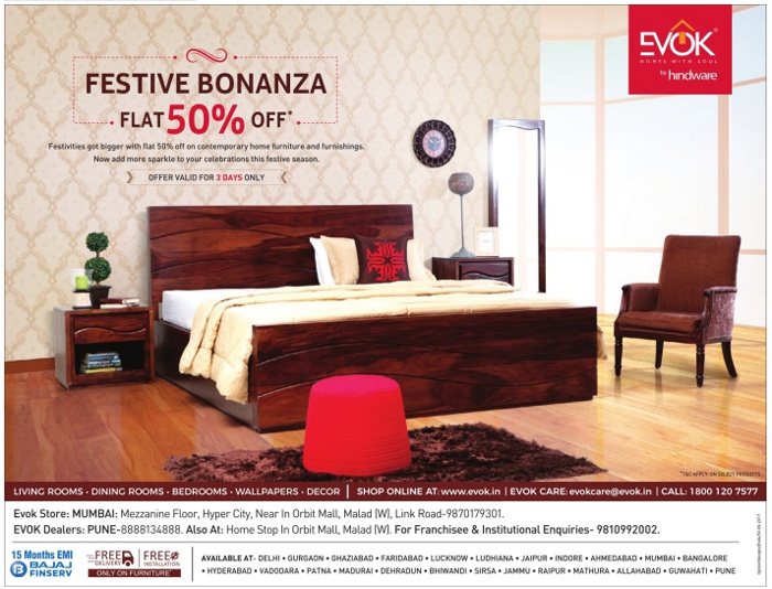 Evok Furniture Knock Out Sale / Mumbai, New Delhi, Bangalore SaleRaja
