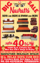 RELAX SOFA CUM BED - Sale