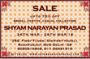 Shyam Narayan Prasad - Sale